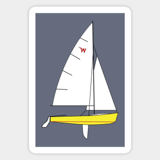 Wayfarer Dinghy Sailboat Magnet